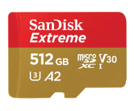 Karta pamięci SANDISK Extreme microSD 512GB 190MB/s SDSQXAV-512G-GN6MA